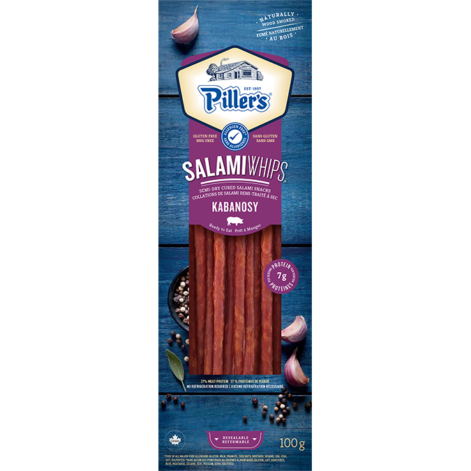 Piller's Salami Whips Kabanosy 100g
