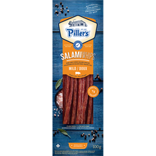 Load image into Gallery viewer, Piller&#39;s Salami Whips Mild 100g