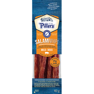 Piller's Salami Whips Mild 8 x 60g (480g)