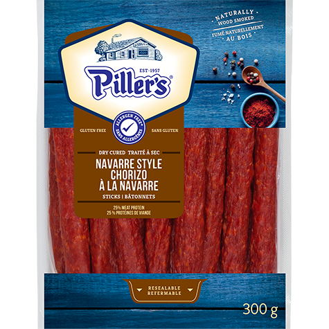 Piller's Navarre Style Chorizo Sticks 300g